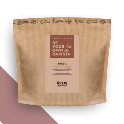 Vorderansicht der Verpackung von Brazil Specialty Coffee Bohnen