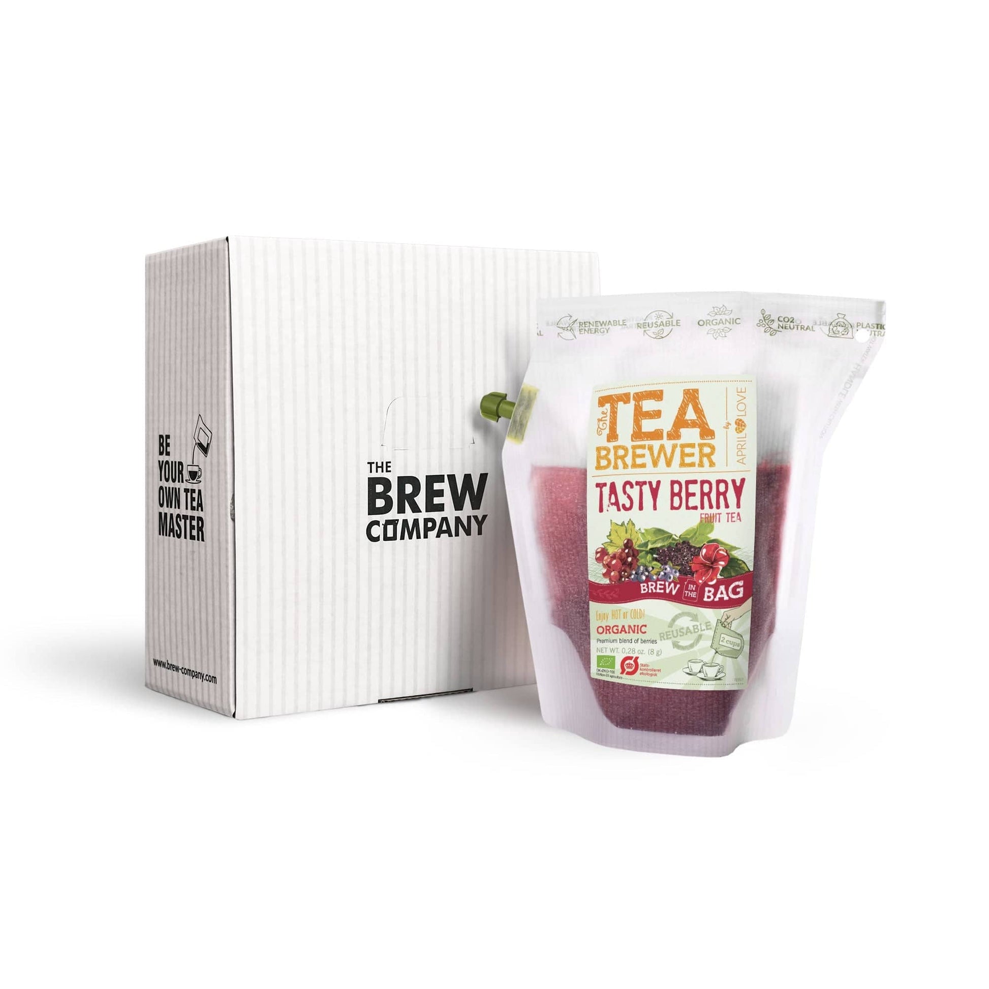 Tasty Berry Teabrewer | Bio Rooibos Tee mit Sanddorn & Erdbeere